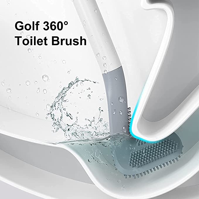 Golf 360 Toilet Brush - With Hook Holder (BUY 1 GET 1 FREE)