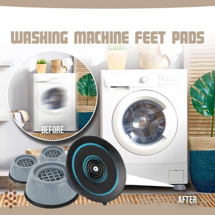 Non-Vibration Washing Machine Feet Pads (Pack of 4)